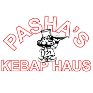 Pasha's Kebap Haus logo.